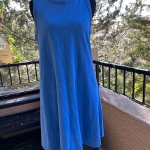 Universal Thread Sleeveless Blue T-shirt Dress Medium